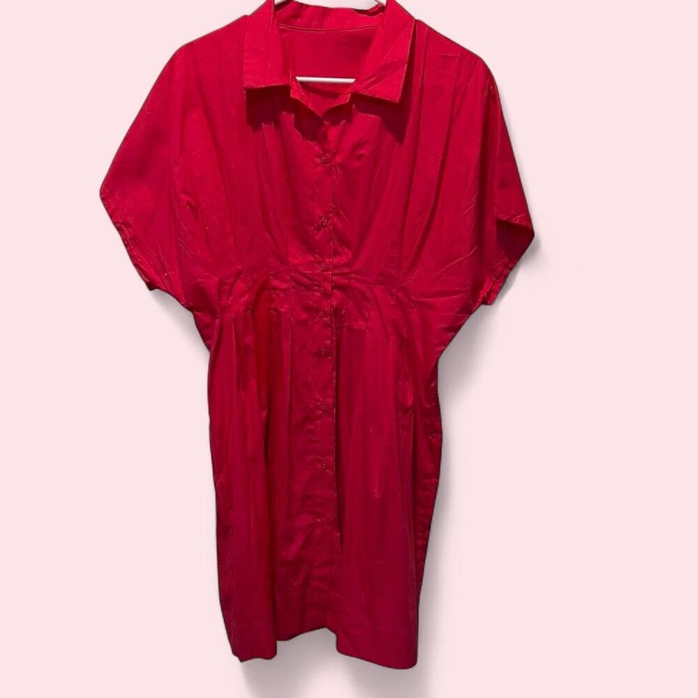 Unbranded Women's Pink and Red Dress